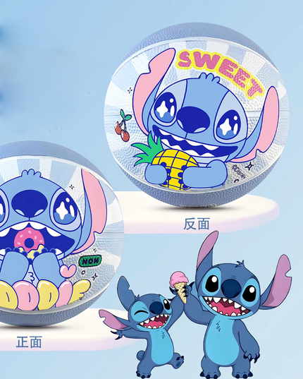 迪士尼橡胶篮球 米奇/米妮/史迪奇