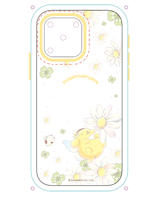 三丽欧家族繁花系列手机壳（适用于iPhone 16系列）