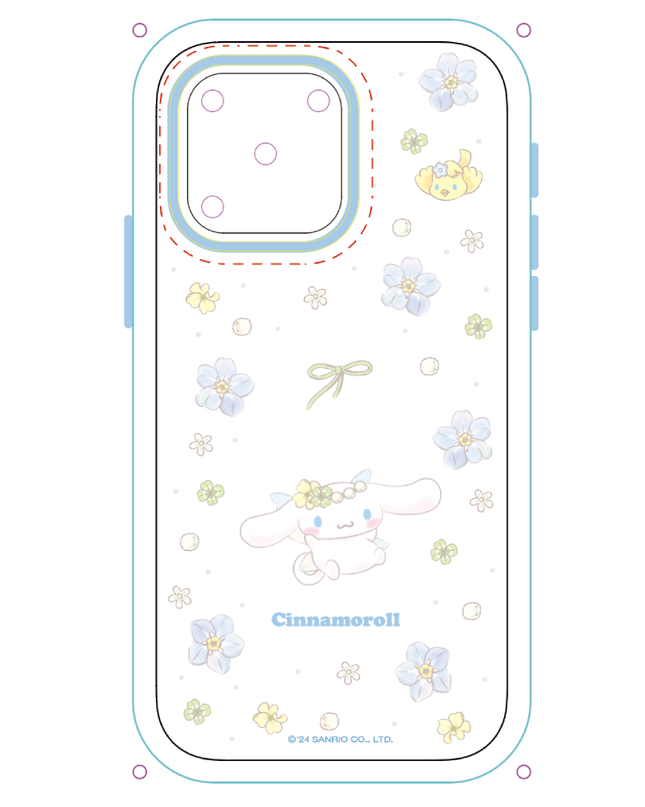 三丽欧家族繁花系列手机壳（适用于iPhone 16系列）